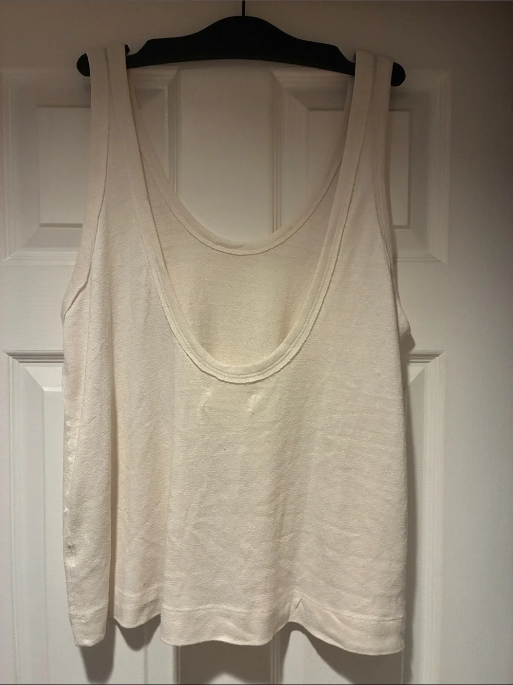 Free People Scoop Neck Silk Tank